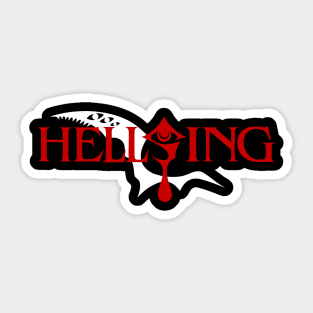 Logo of Hellsing Anime Sticker